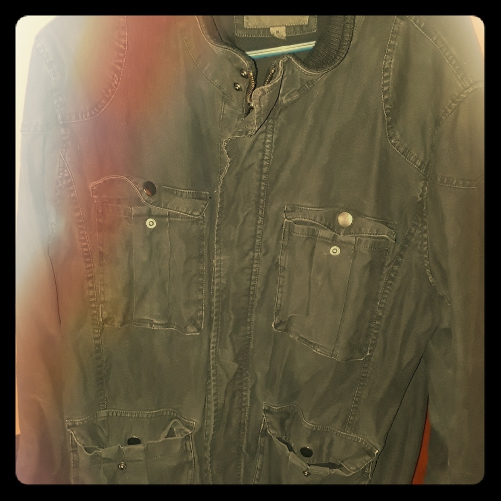 Johnston and Murphy jacket xl navy blue